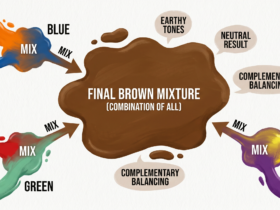 making of brown colour
