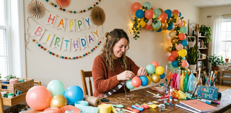DIY party decorations