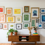 Rainbow Gallery Wall Ideas