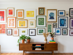 Rainbow Gallery Wall Ideas
